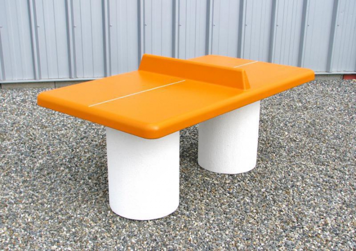 Table de ping-pong Coloris orange pour enfant